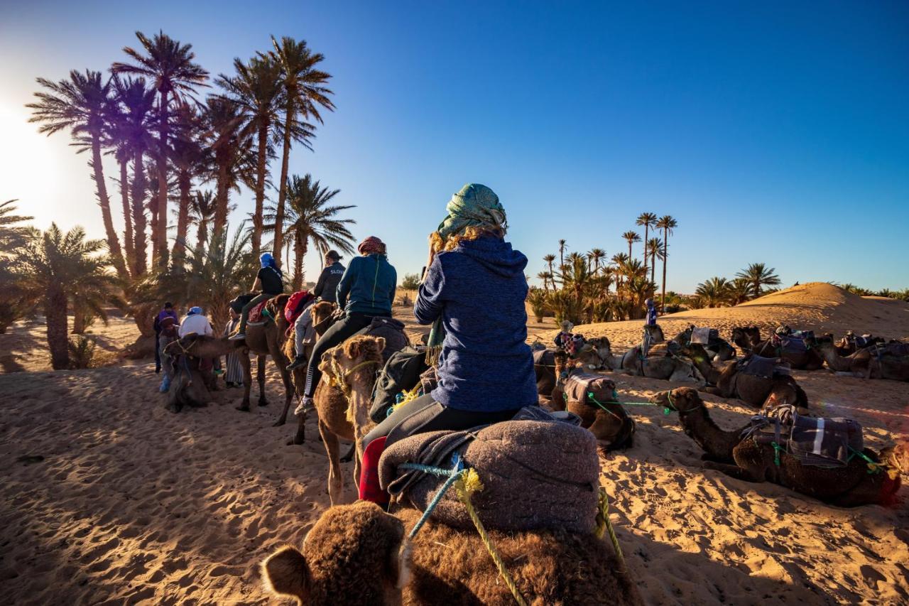 Camel Trekking Desert Camp Merzouga Exterior foto